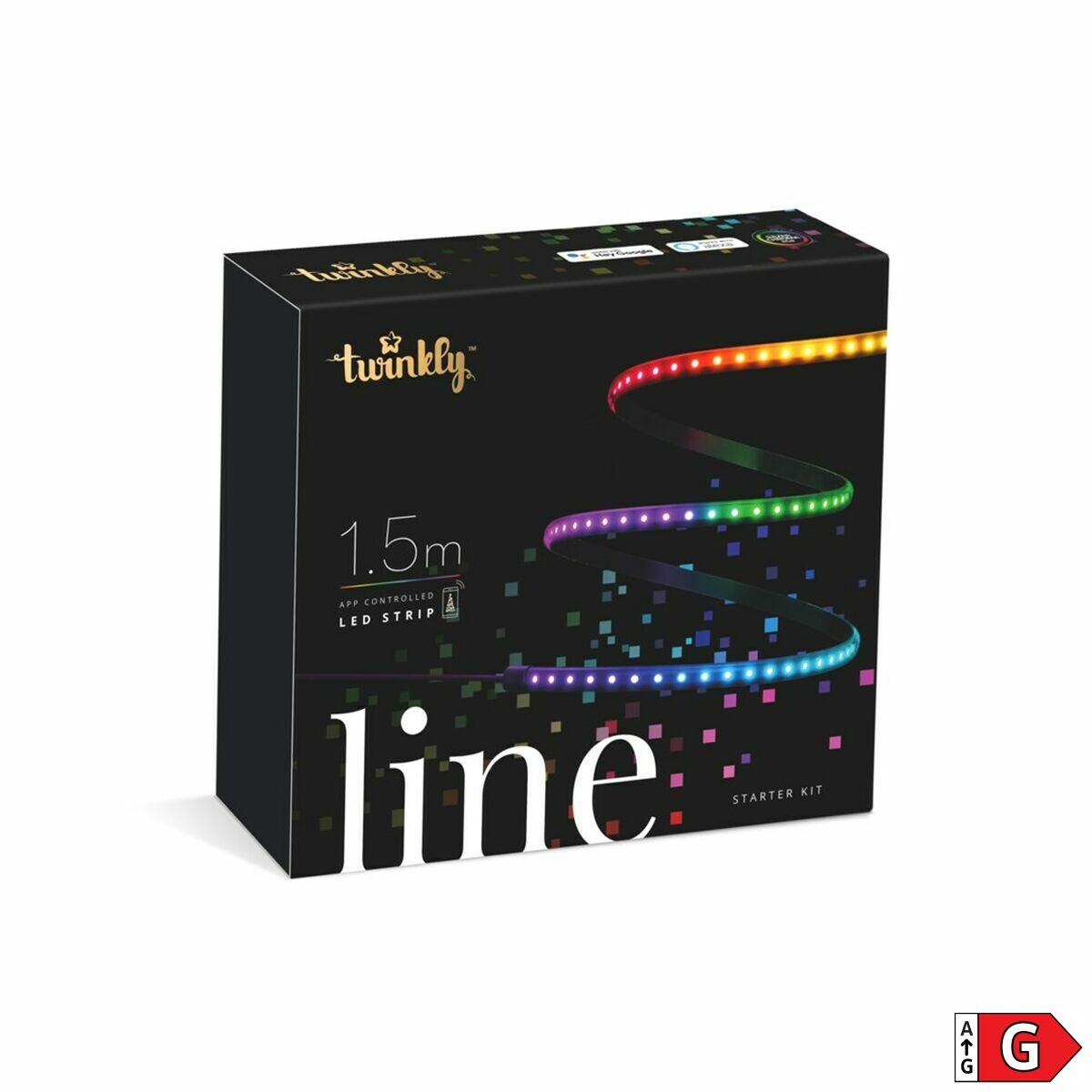LED trakovi Twinkly TWL100STW-BEU Multicolour 15 W G (1 antal) - 2