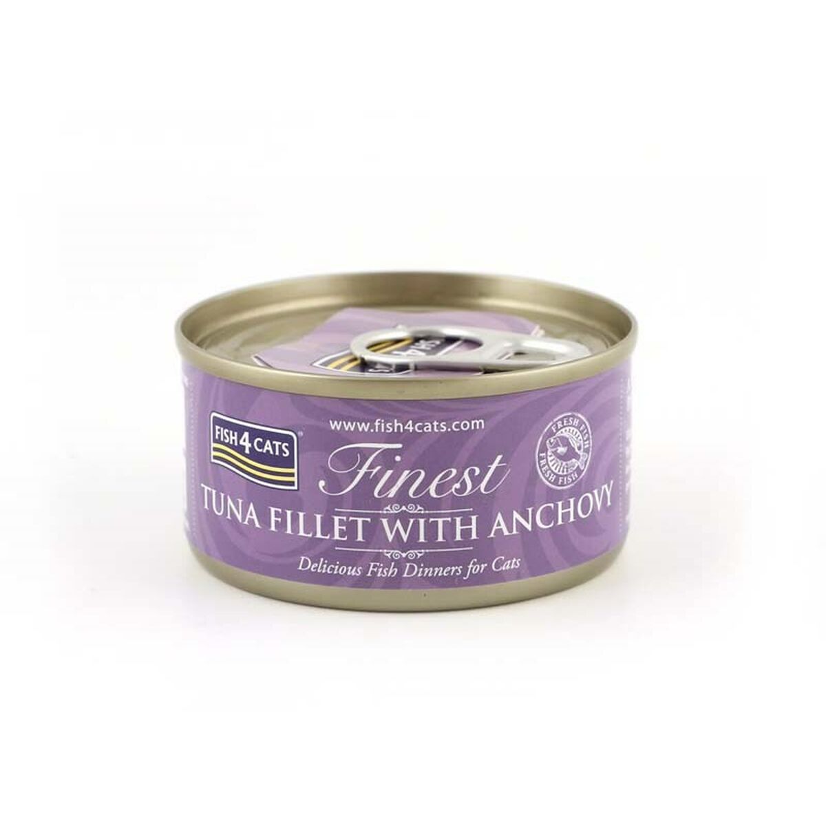 Kattmat FISH4DOGS FISH4CATS Tuna fillet with anchovy Fisk 70 g