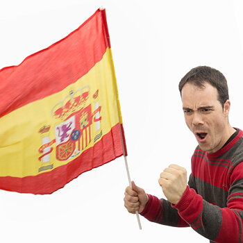 Flagga España 90 x 60 cm