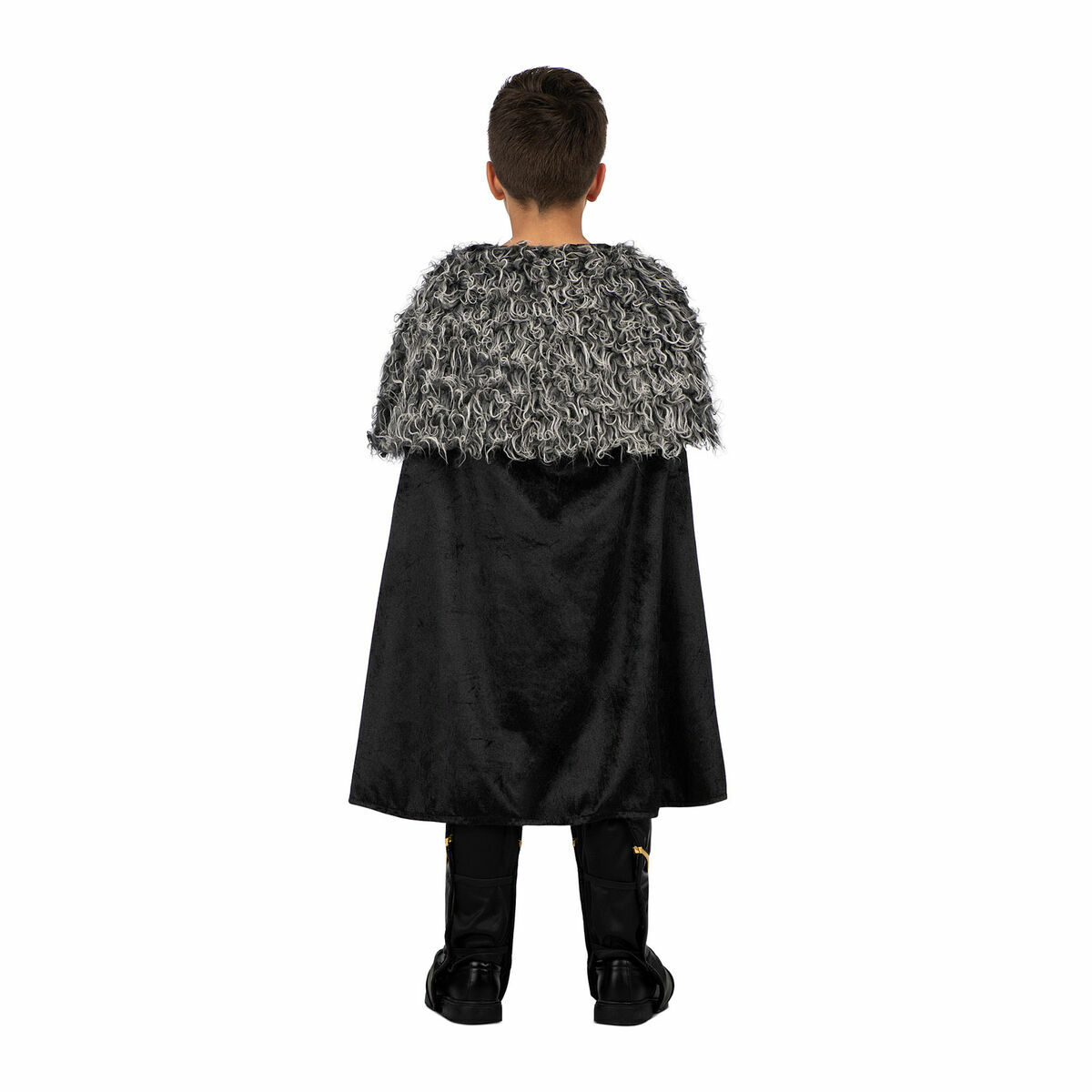 Maskeraddräkt för barn My Other Me Viking Svart Grå (5 Delar) - 12