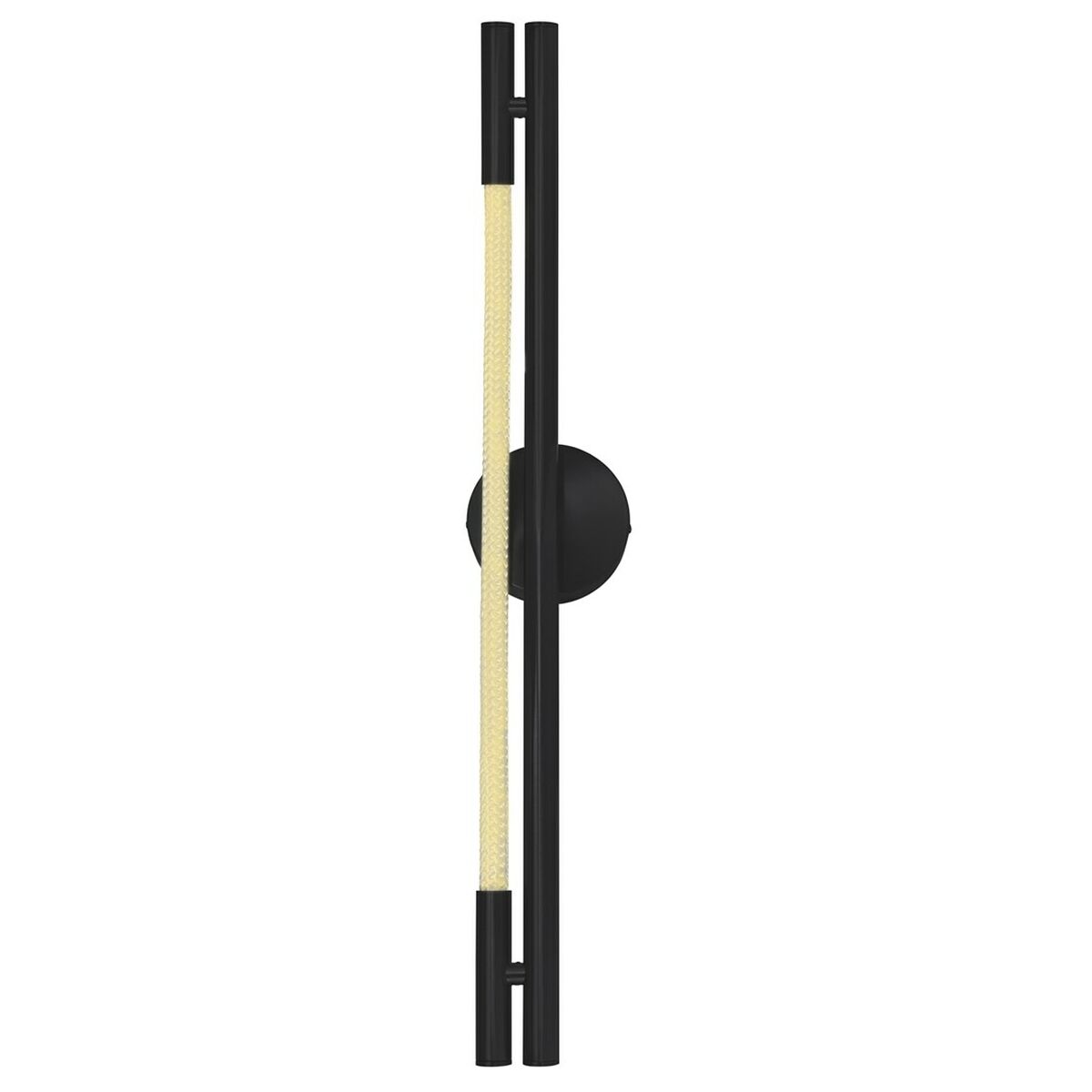 Vägglampa med LED Activejet AJE-CHARLIE WW Svart Varmvit 80 8 W 220-240 V 1050 Lm (1 Delar) - 2