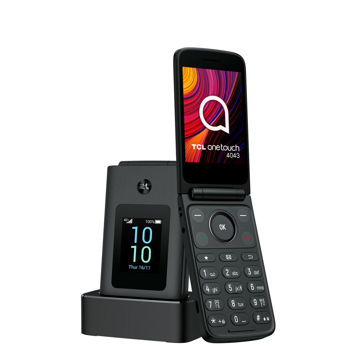 Mobiltelefon TCL 4043D 3,2" 48 MB 128 MB Grå - 5