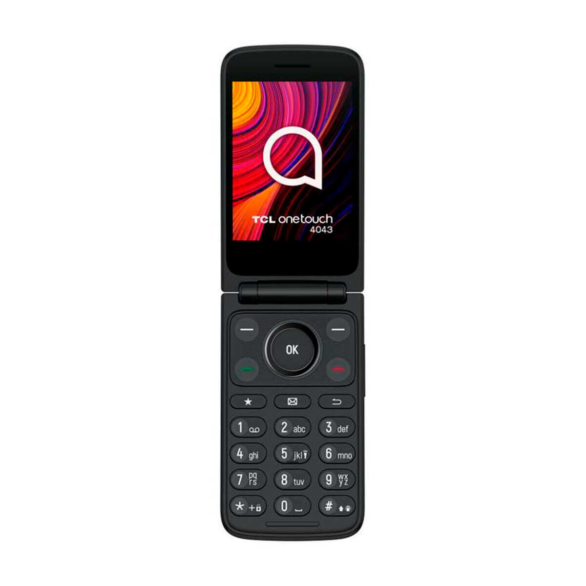 Mobiltelefon TCL 4043D 3,2" 48 MB 128 MB Grå