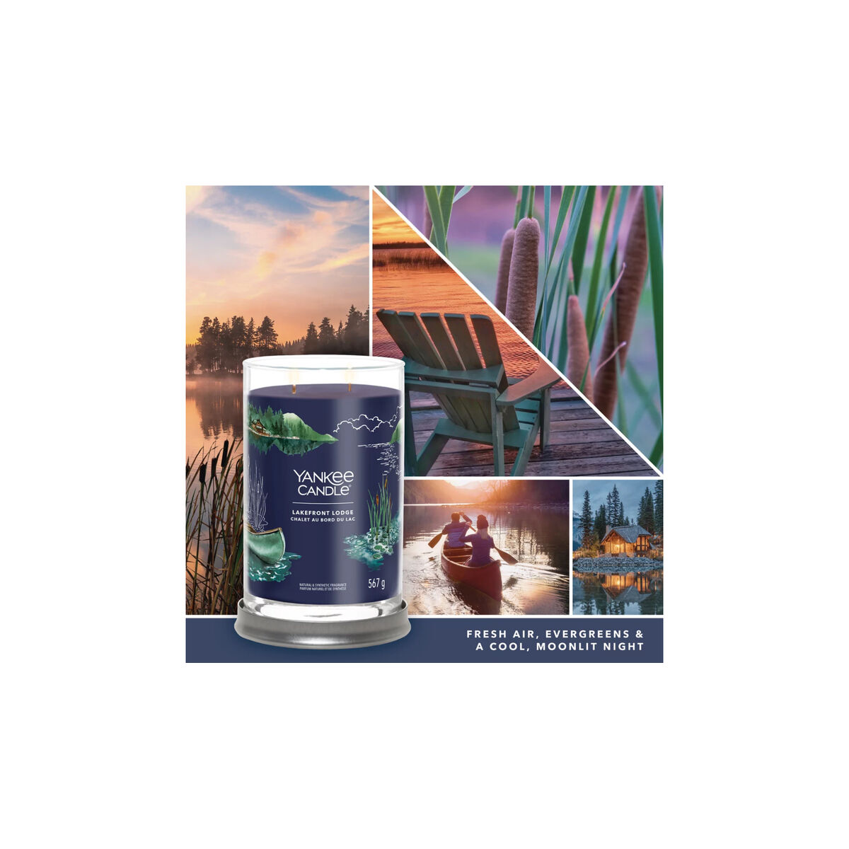 Doftljus Yankee Candle Lakefront Lodge 567 g - 5