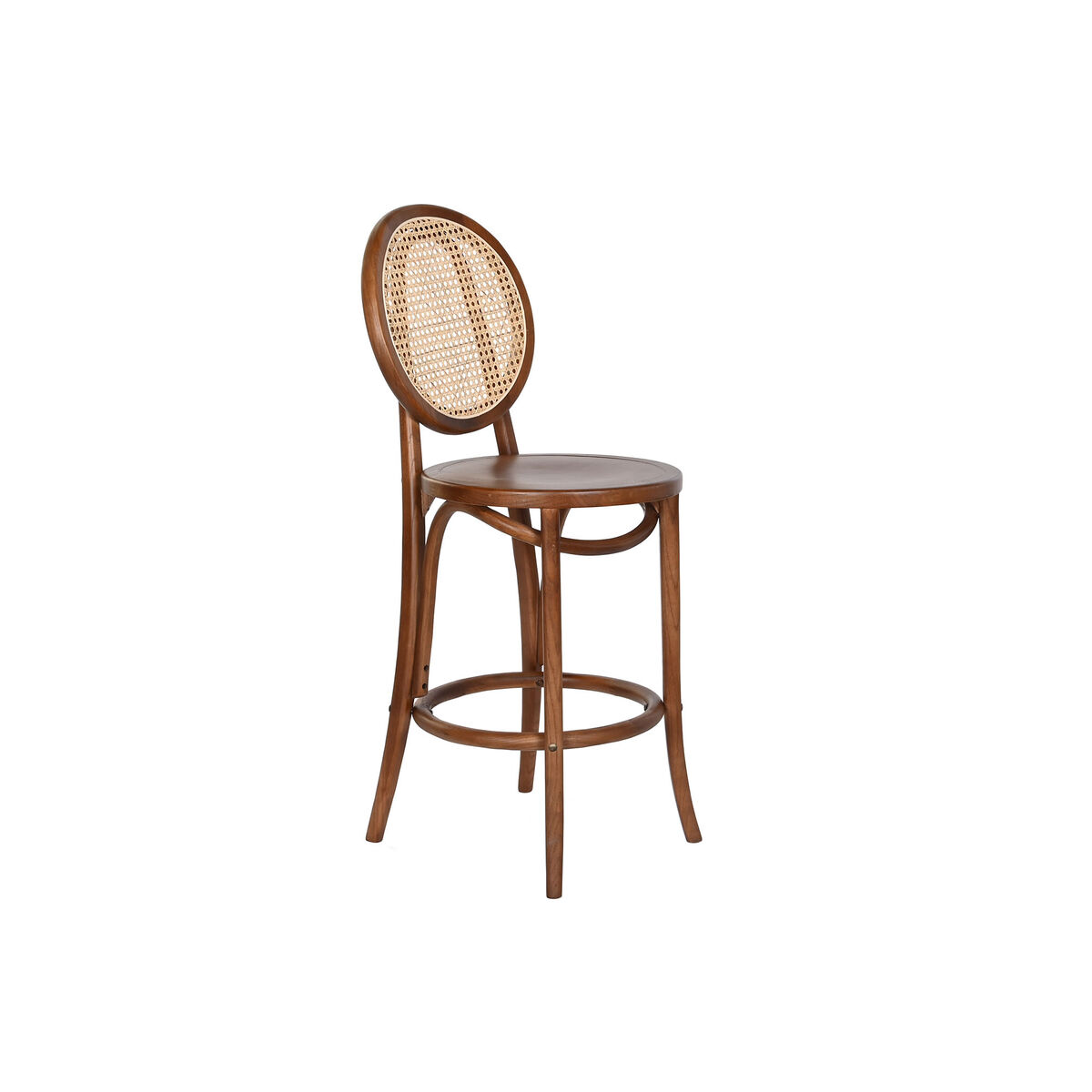 Sittpall DKD Home Decor Brun Mörkbrun 43 x 43 x 108 cm - 13