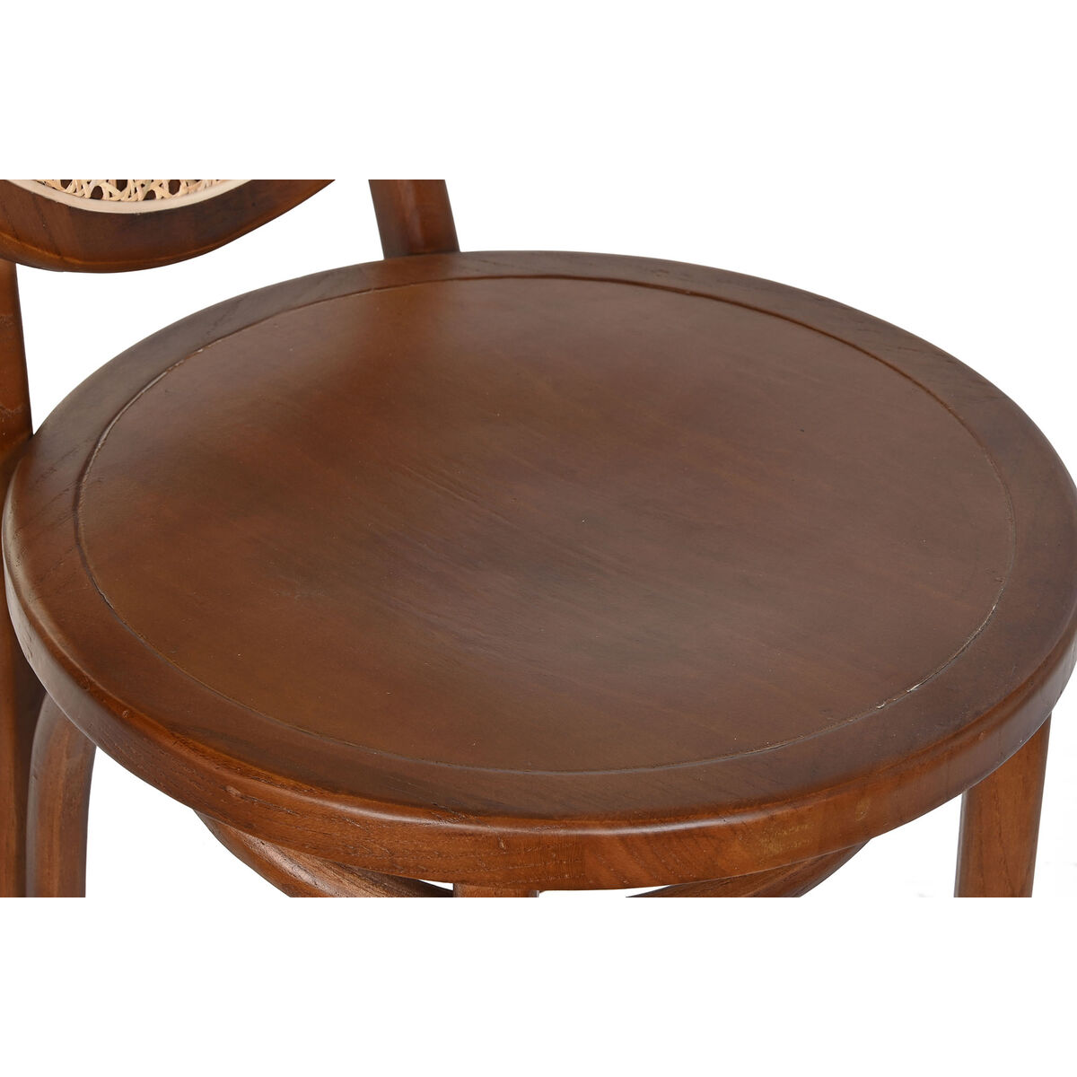 Sittpall DKD Home Decor Brun Mörkbrun 43 x 43 x 108 cm - 14