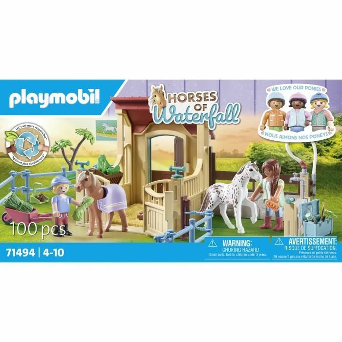 Playset Playmobil 71494 Horses of Waterfall - 5