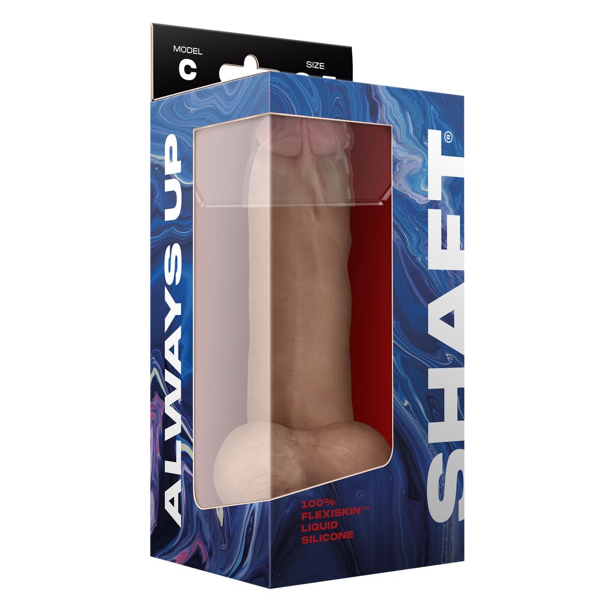 Realistisk dildo Shaft Silikon Ø 4,5 cm (15,5 cm) - 3