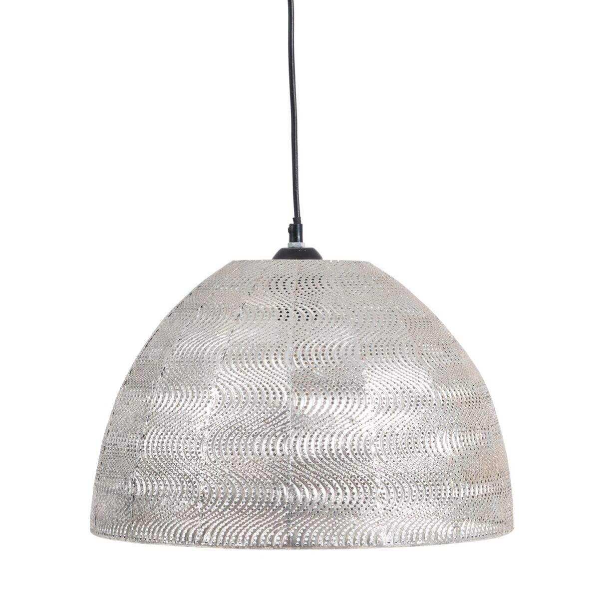Taklampa 37 x 37 x 29 cm Metall Silver