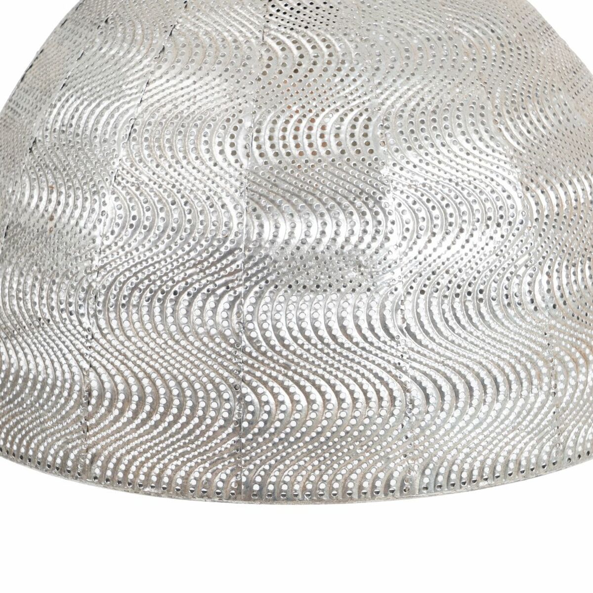 Taklampa 37 x 37 x 29 cm Metall Silver - 5