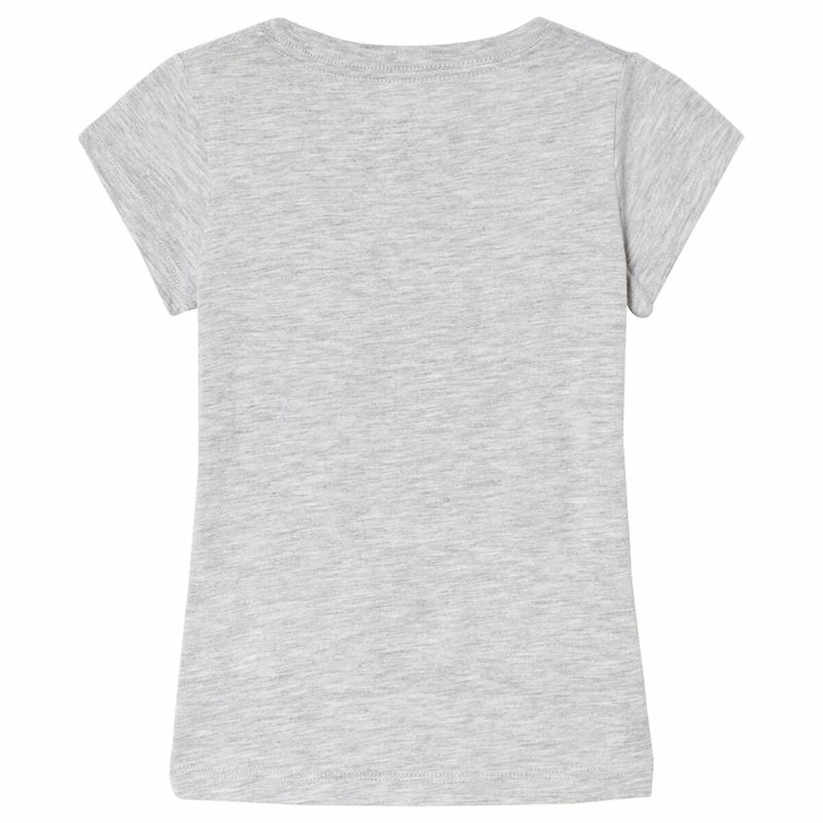 Barn T-shirt med kortärm Converse Flamingo Ljusgrå - 4