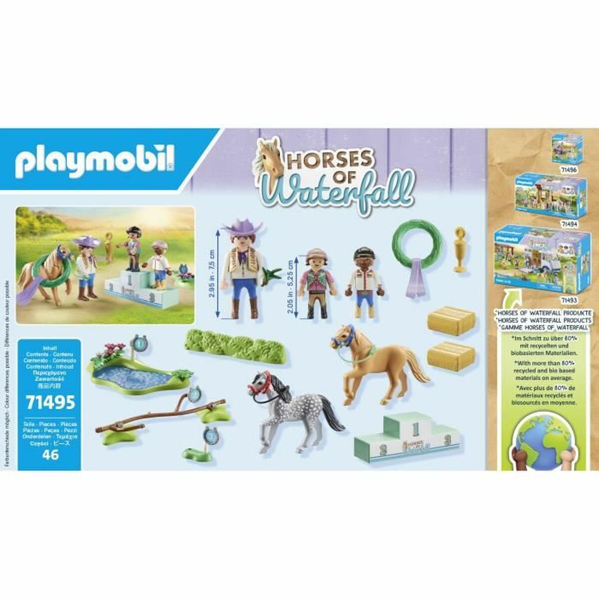 Playset Playmobil 71495 Horses of Waterfall - 4