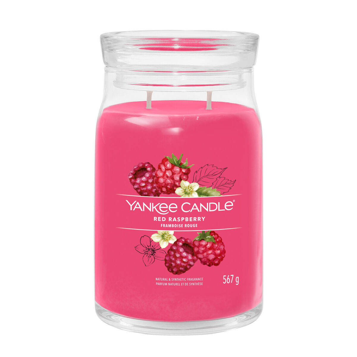 Doftljus Yankee Candle Red Raspberry 567 g