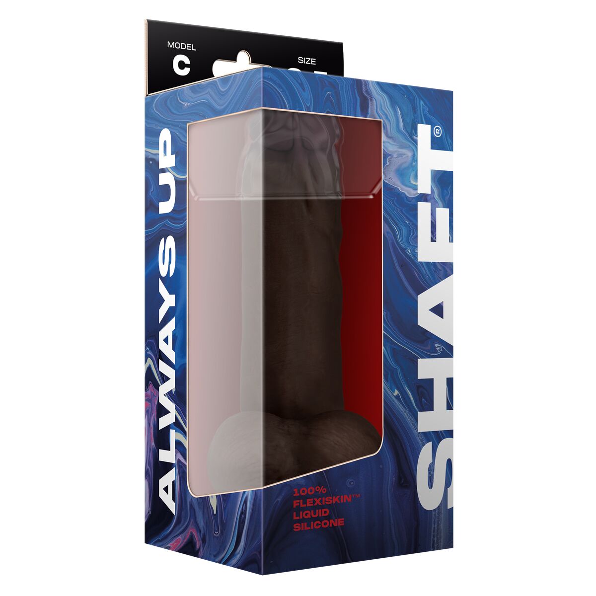 Realistisk dildo Shaft Silikon Ø 4,5 cm (15,5 cm) - 3