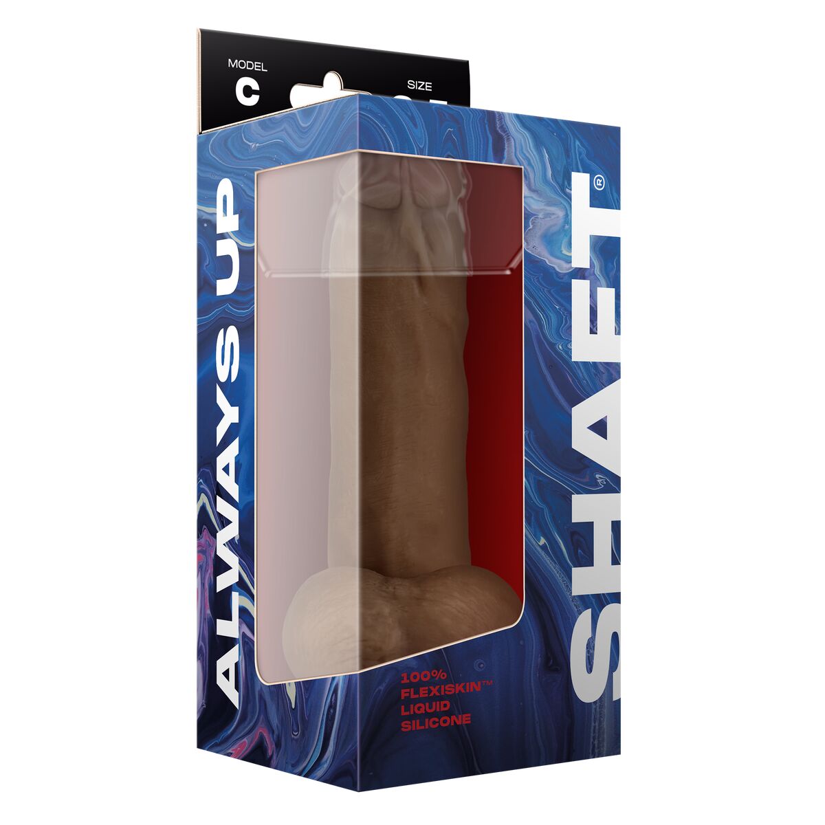 Realistisk dildo Shaft Silikon Ø 4,5 cm (15,5 cm) - 3