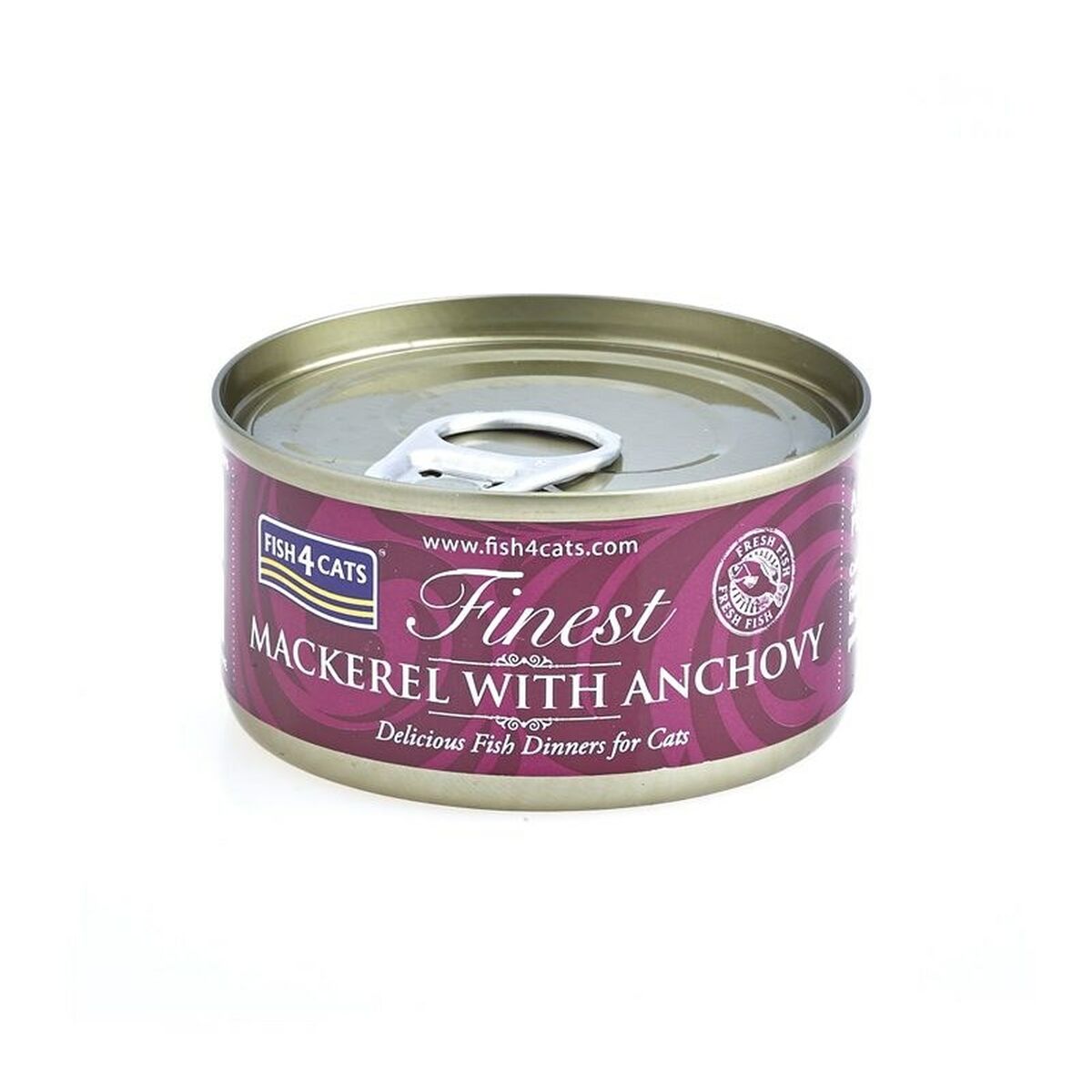 Kattmat FISH4DOGS Mackerel with anchovy Fisk 70 g