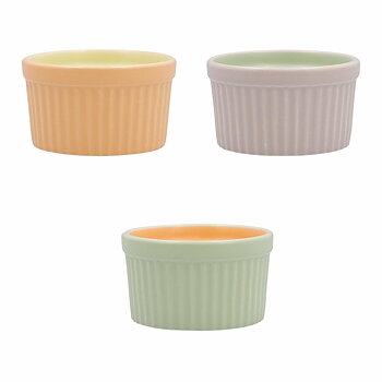 Ramekin Quid Vitamina Dvobarvna Keramik 8,5 x 8,5 x 4,5 cm (6 antal)