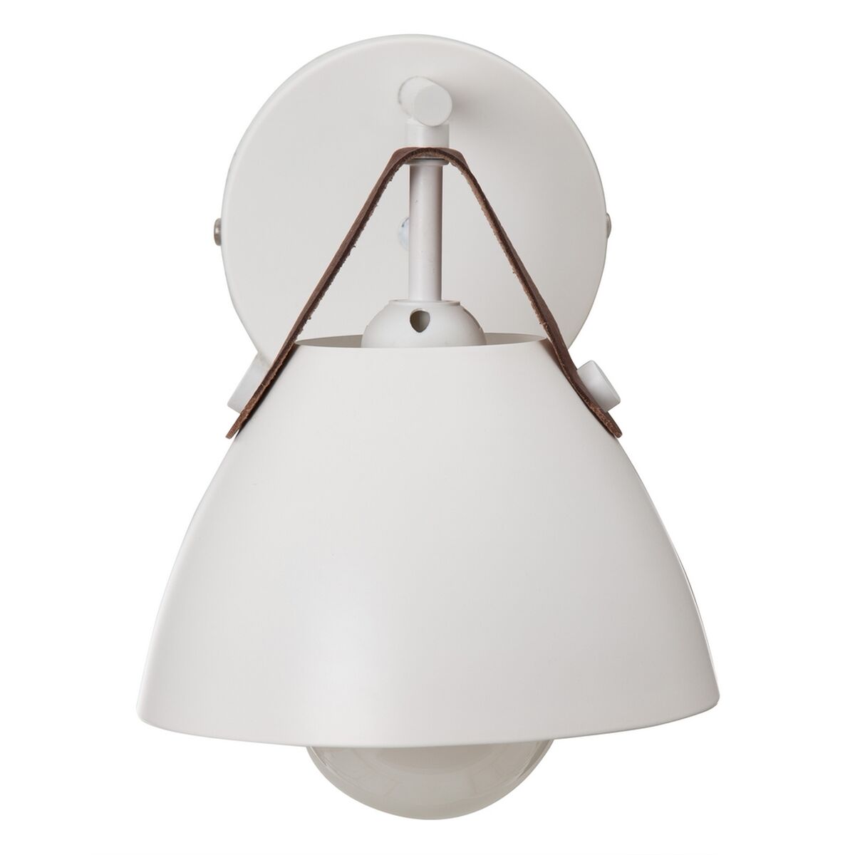 Vägglampa 17 x 25 x 20 cm Metall Vit