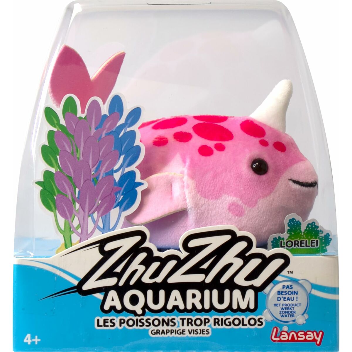 Leksaker Lansay Zhu Zhu Aquarium Coral Le Narval - 3