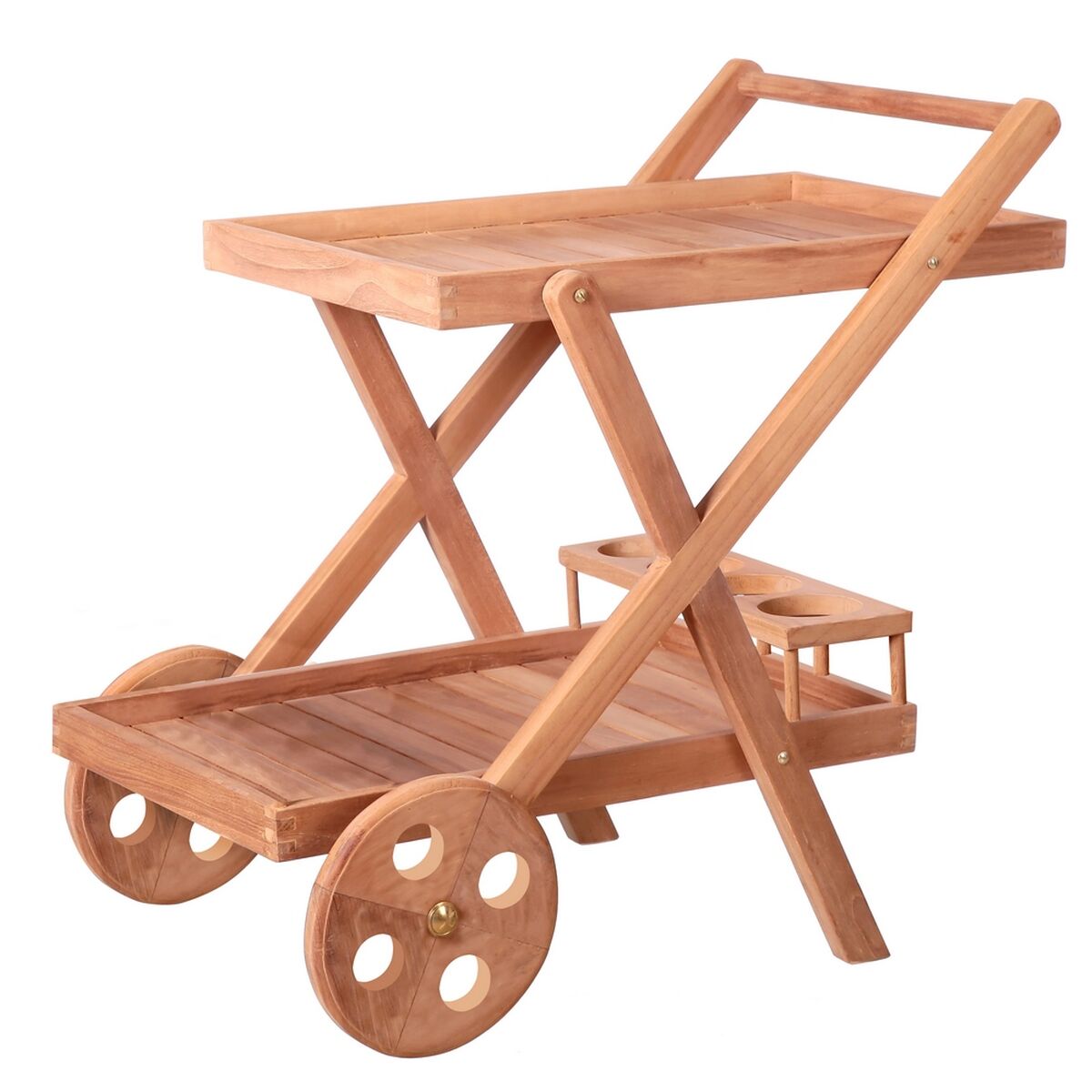Trädgårdsvagn Kayla Brun 86 x 55 x 81,5 cm