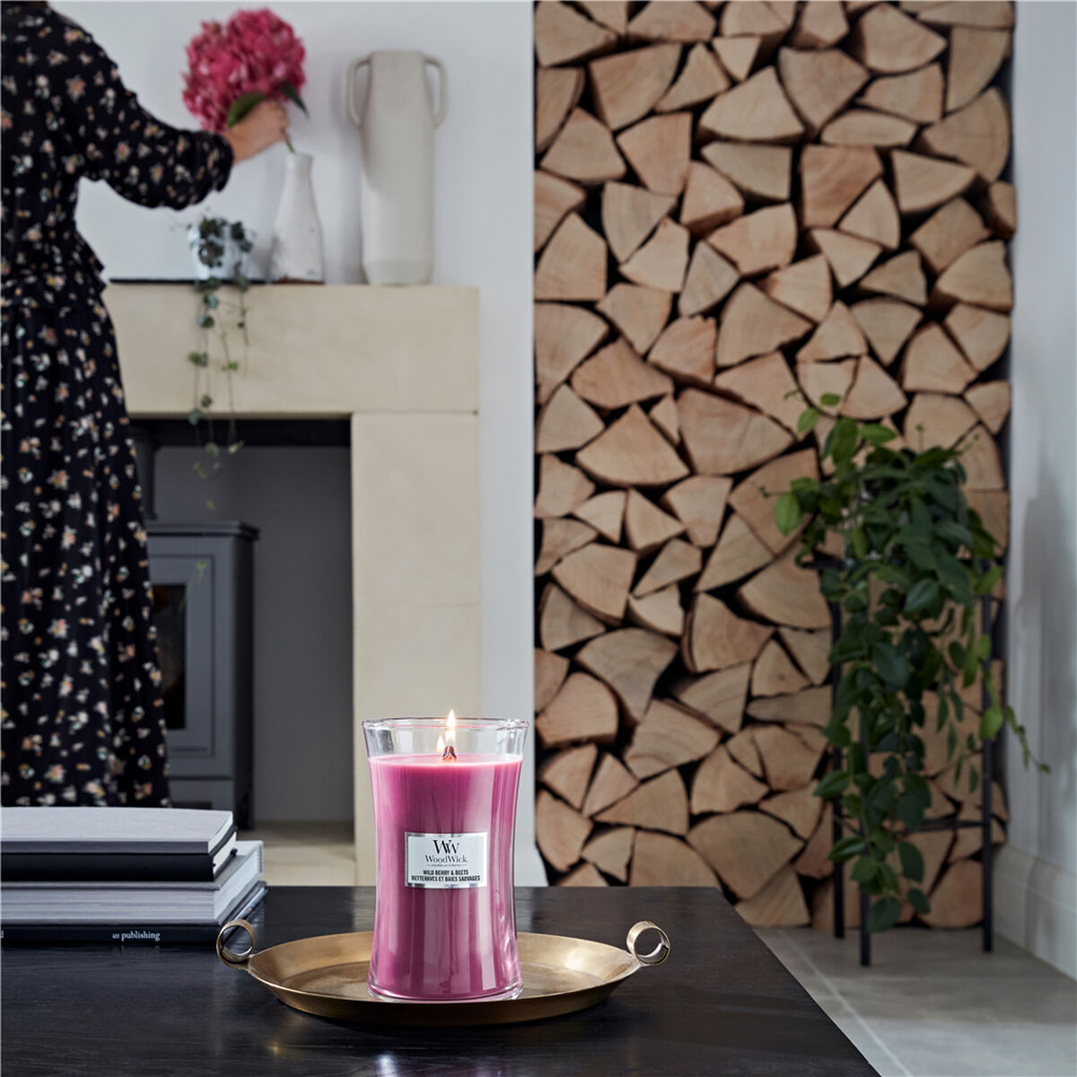 Doftljus Woodwick Wild Berry & Beets 610 g - 3