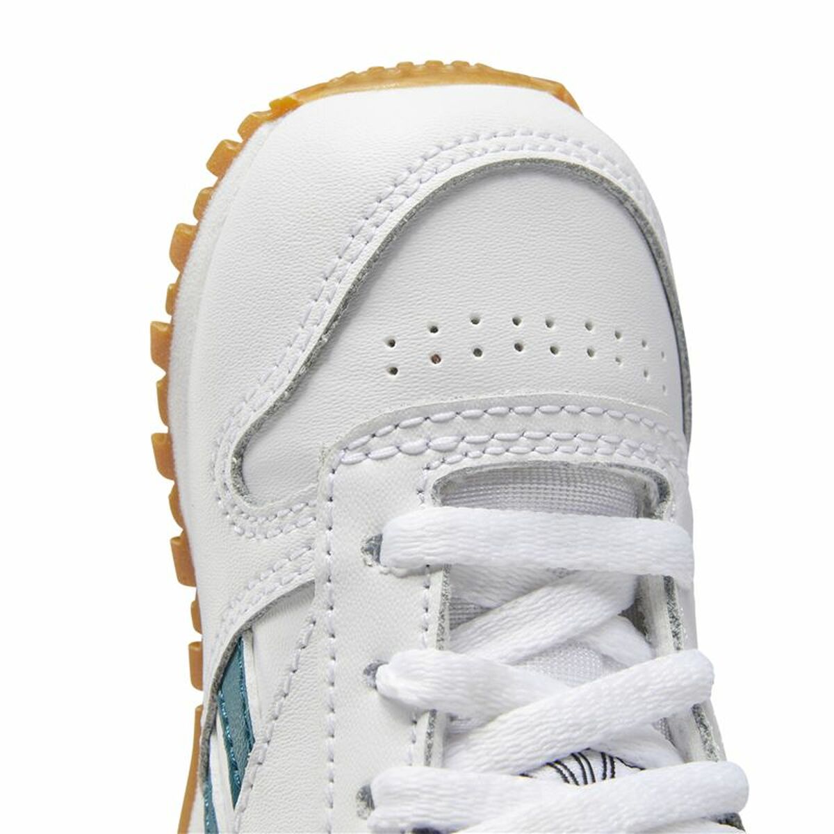 Badskor för småbarn Reebok Leather Vit - 6
