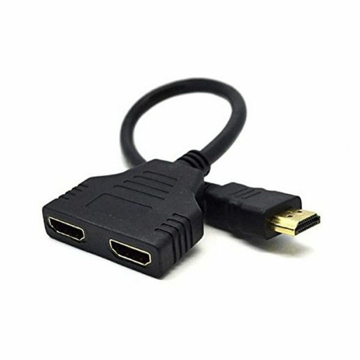Adapter HDMI till Dubbel HDMI GEMBIRD DSP-2PH4-04 Svart - 2