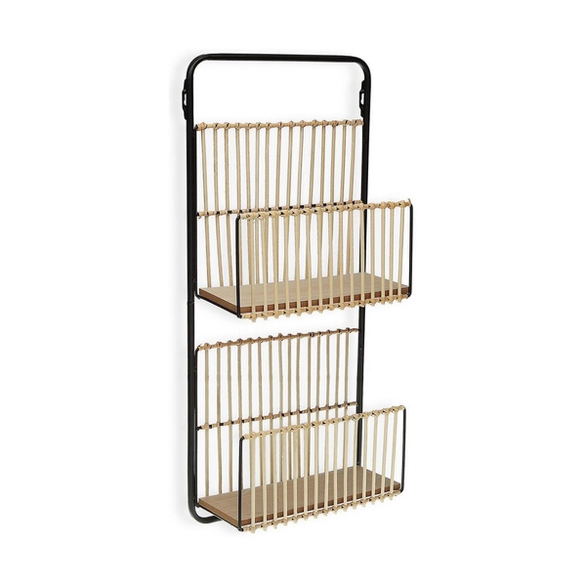 Tidningsställ Versa Metall Harts Trä MDF 12 x 68 x 32 cm Modern - 4
