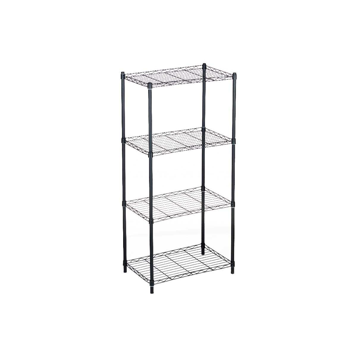 Bokhylla 56 x 35 x 120 cm Svart Metall Plast
