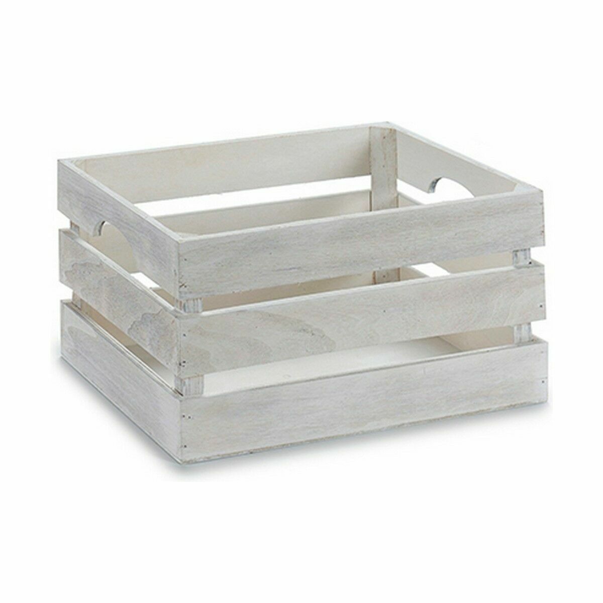 Dekorationslåda Gift Decor Vit Trä Poppel Poppelträ (18 antal) - 2