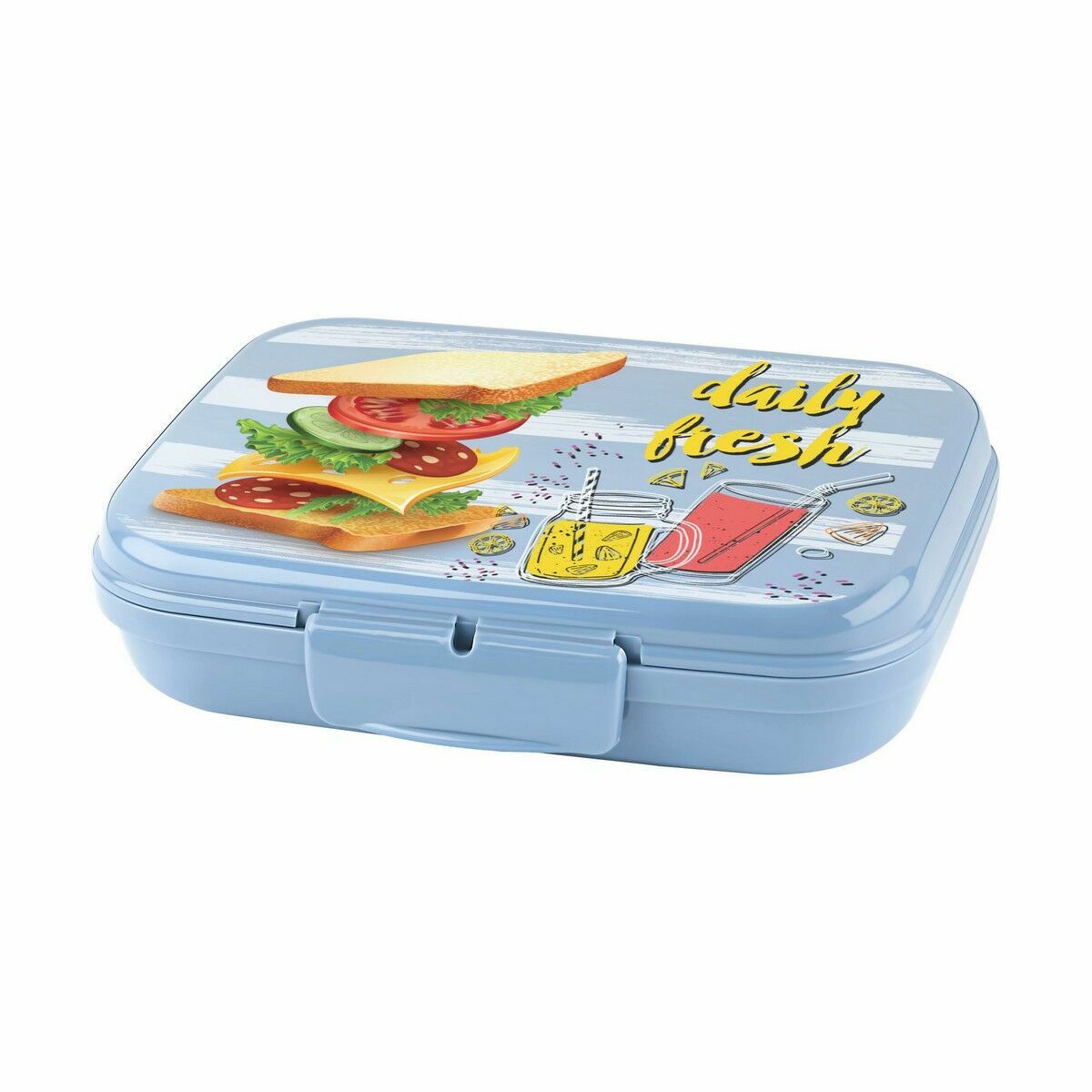 Smörgåslåda Titiz Plast 600 ml 16 x 12 x 4 cm (24 antal) - 4