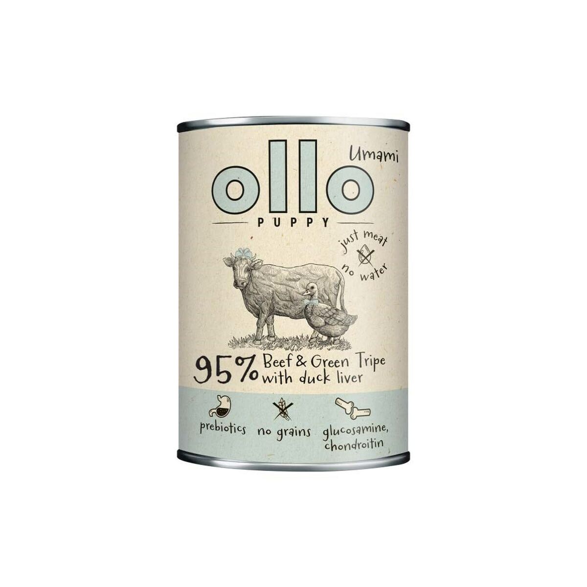 Våt mat Ollo Puppy Umami Nötkött 400 g