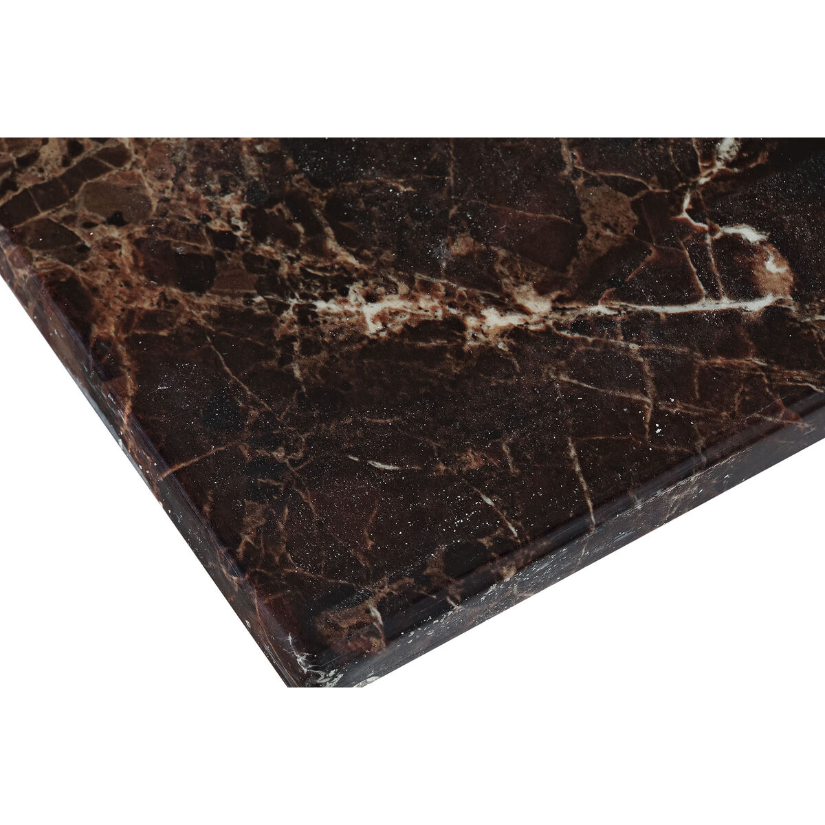 Soffbord DKD Home Decor Silvrig Marmor Stål Plast 130 x 80 x 45 cm - 9