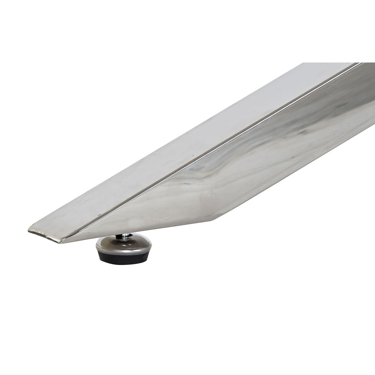 Soffbord DKD Home Decor Silvrig Marmor Stål Plast 130 x 80 x 45 cm - 6