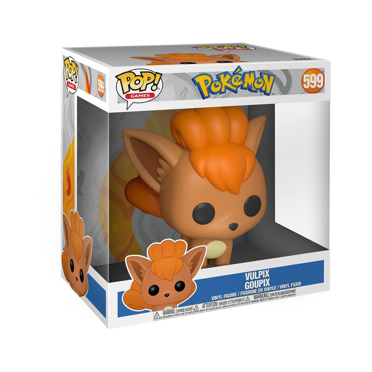 Samlingsfigurer Funko Pop! Jumbo Pokémon: Vulpix Nº580 - 2