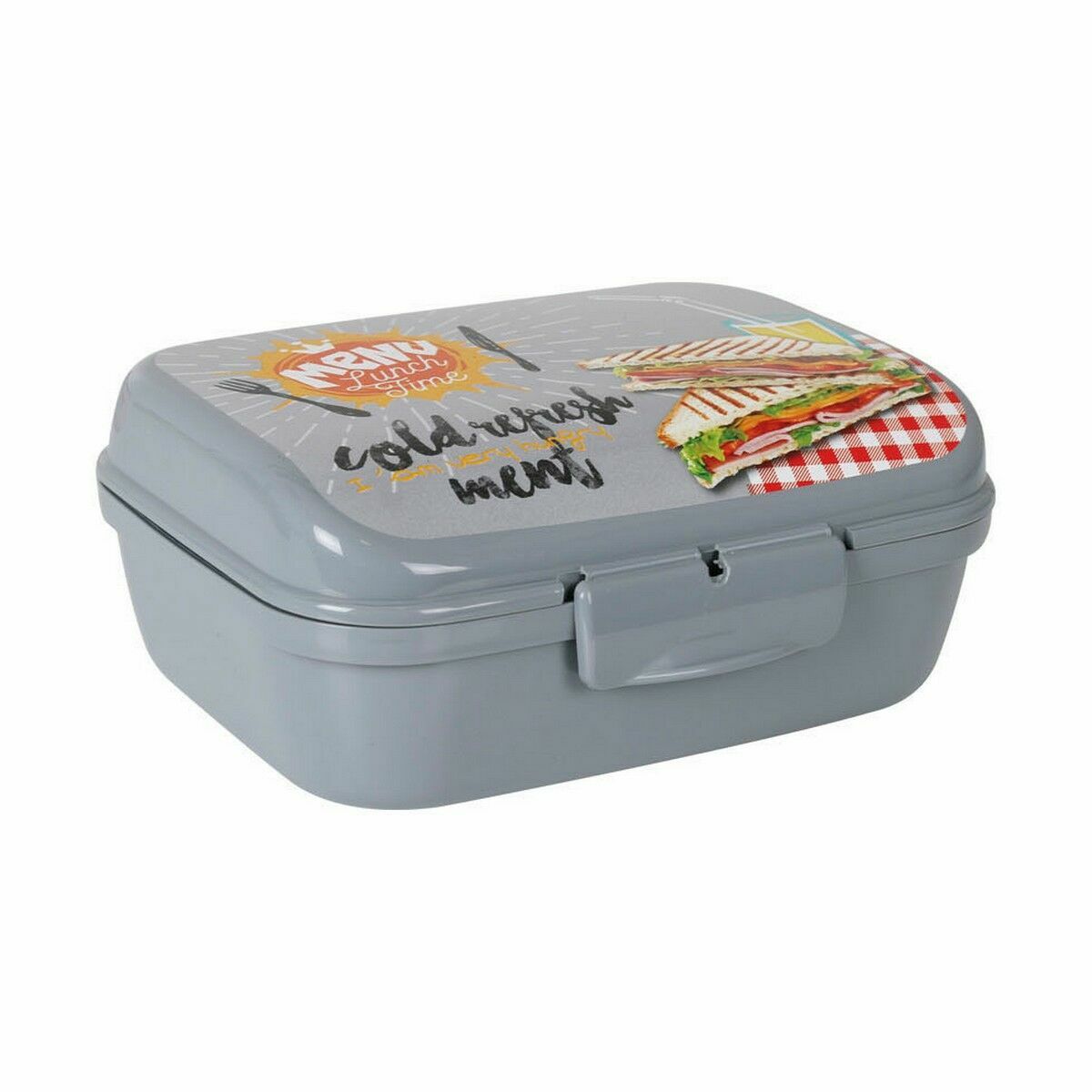 Smörgåslåda Titiz Plast 1 L 16 x 12 x 6,5 cm (24 antal) - 2
