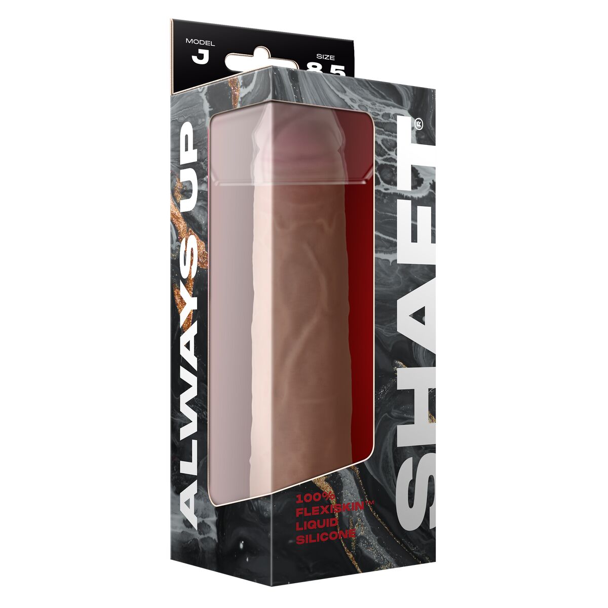 Realistisk dildo Shaft Silikon Ø 4,2 cm (19,3 cm) - 3