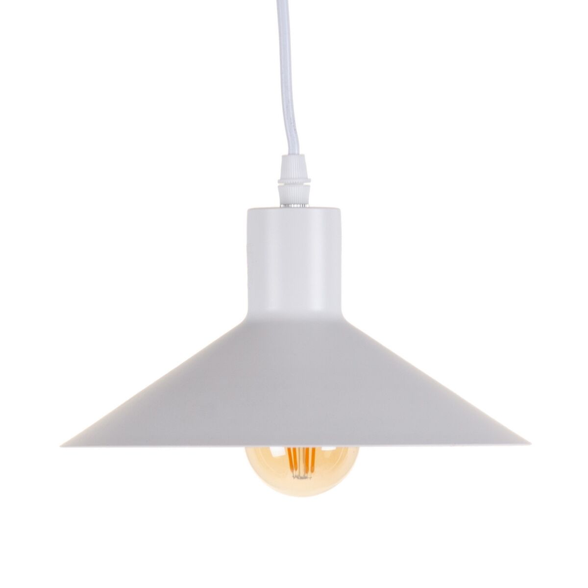 Taklampa Vit Järn Modern 220 V 22 x 22 x 15 cm