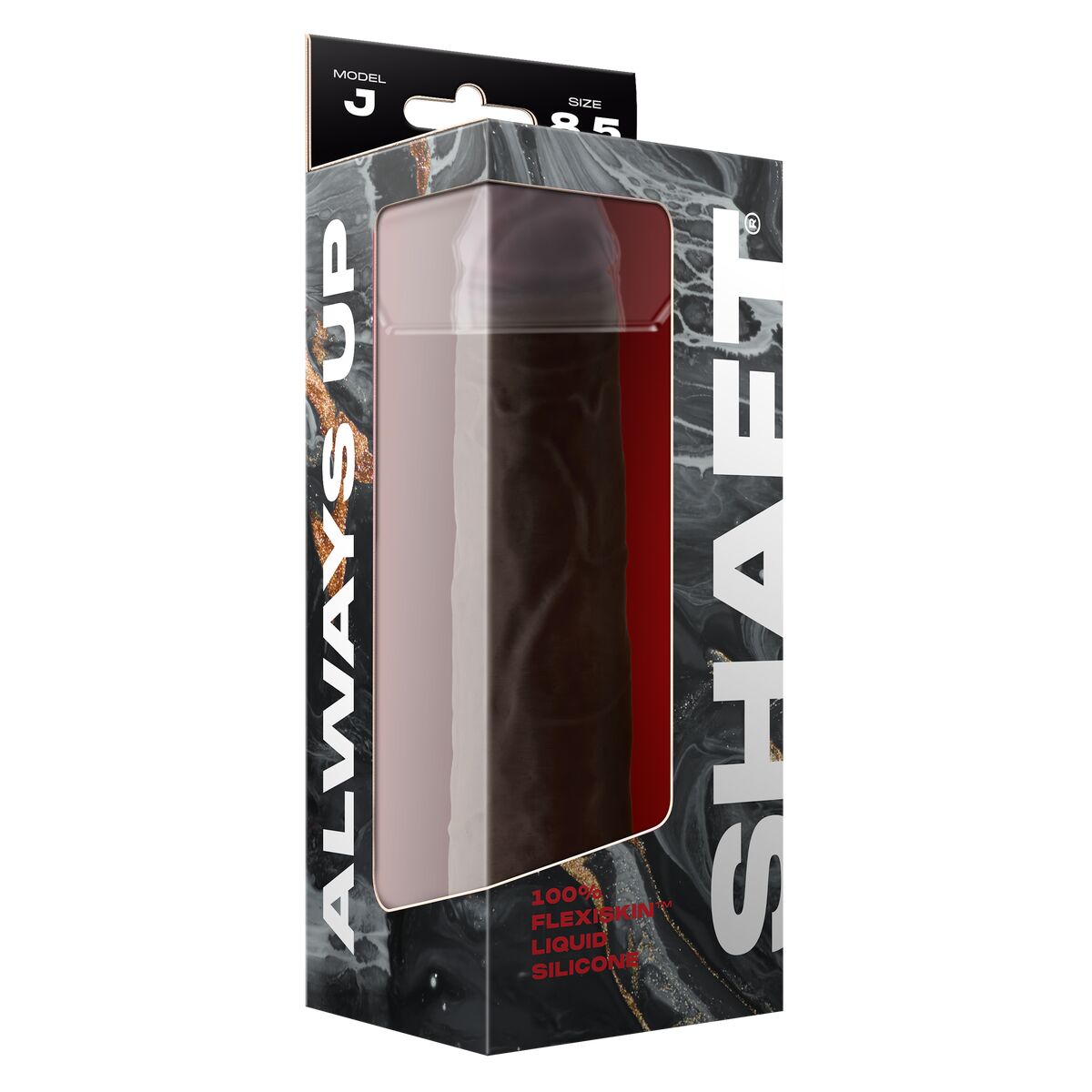 Realistisk dildo Shaft Silikon Ø 4,2 cm (19,3 cm) - 3