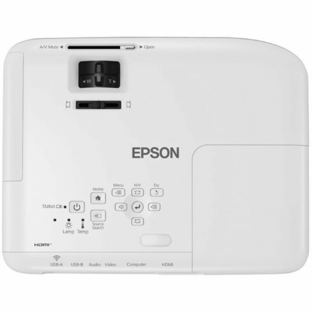 Projektor Epson V11H973040 HDMI Vit 3700 lm - 2