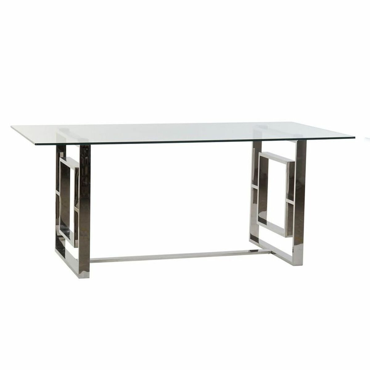 Matsalsbord DKD Home Decor Glas Stål (180 x 90 x 75 cm) - 7