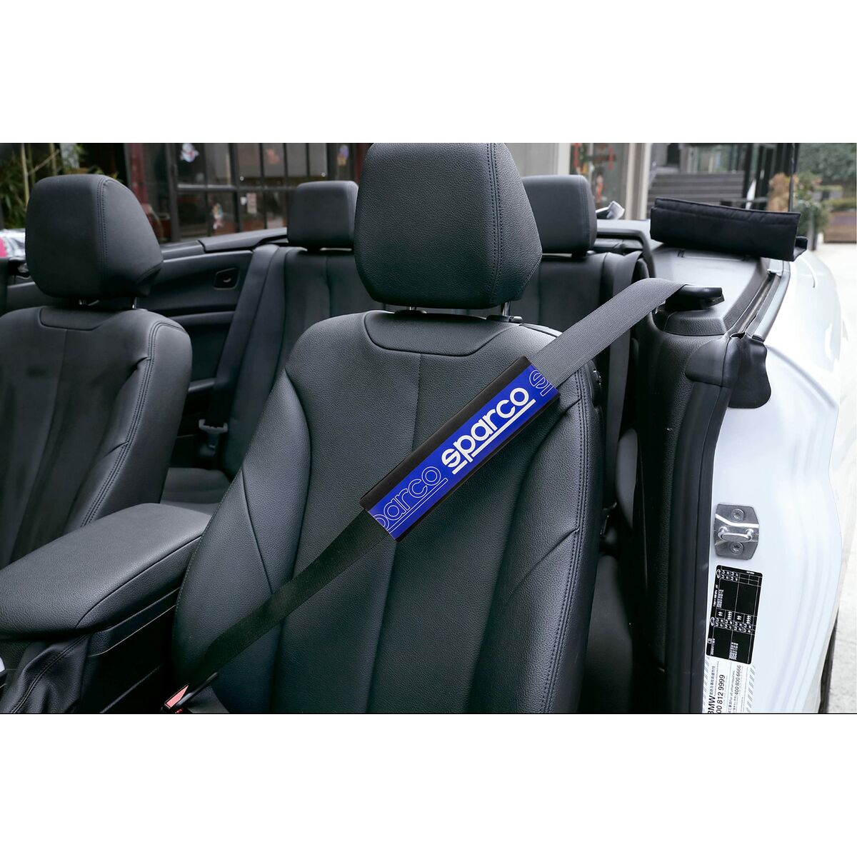 Dynor för säkerhetsbälte Sparco SPC1208BL Blå - 3