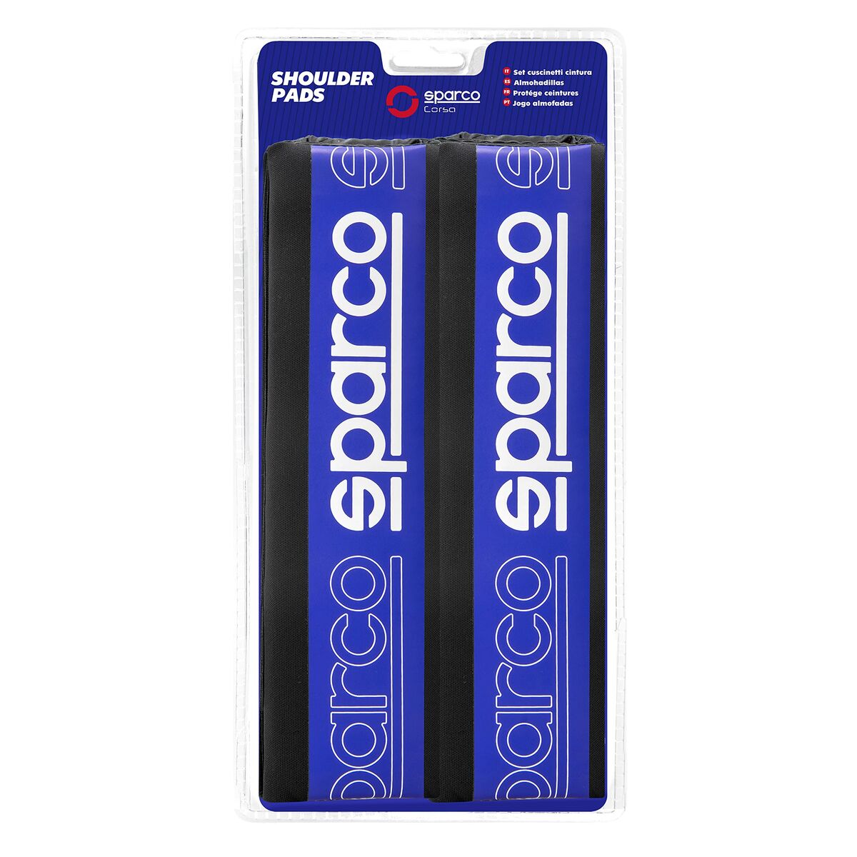 Dynor för säkerhetsbälte Sparco SPC1208BL Blå - 2