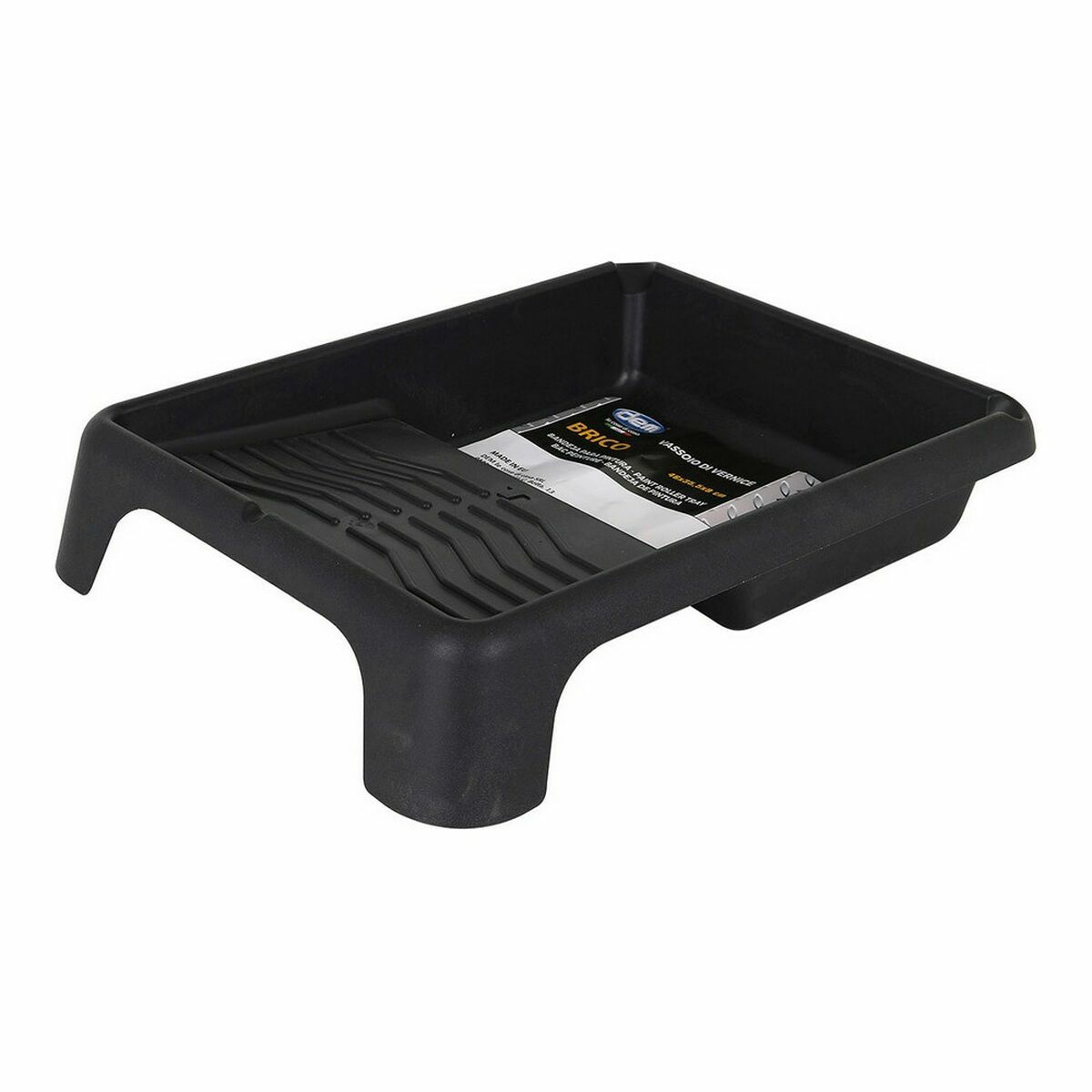 Målarbricka Dem Brico Svart 43 x 33 x 9 cm (8 antal) - 2