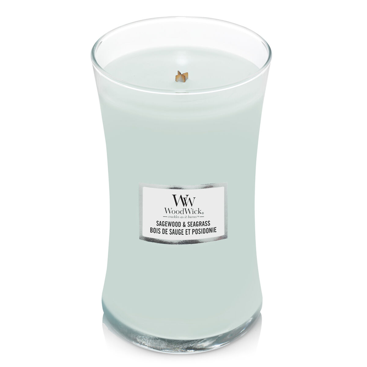Doftljus Woodwick Sagewood & Seagrass 610 g - 3