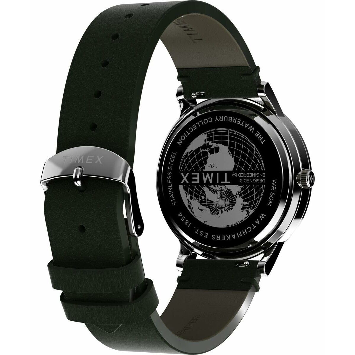 Herrklocka Timex THE WATERBURY Grön (Ø 40 mm) - 4