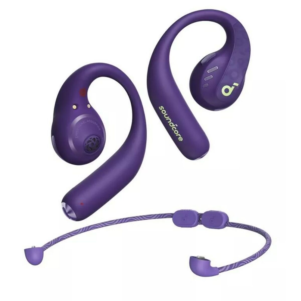 Ear Bluetooth hörlurar Soundcore AEROFIT PRO Violett