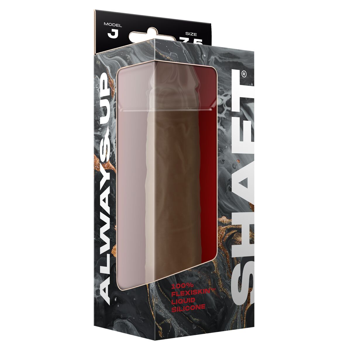 Realistisk dildo Shaft Silikon Ø 3,8 cm (17,3 cm) - 3