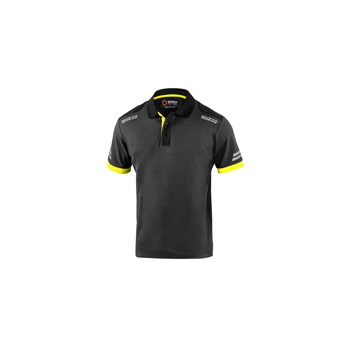 Polotröja kortärmad Herr Sparco Grå XXL - 2