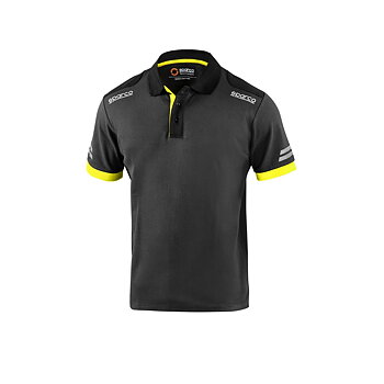 Polotröja kortärmad Herr Sparco Grå XXL